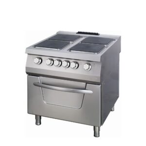 Premium cuisinière - 4 brûleurs - unité double - profondeur 90 cm - électrique