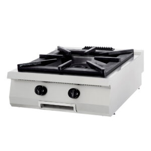 Premium cuisinière - 1 brûleur - unité double - profondeur 90 cm - gaz