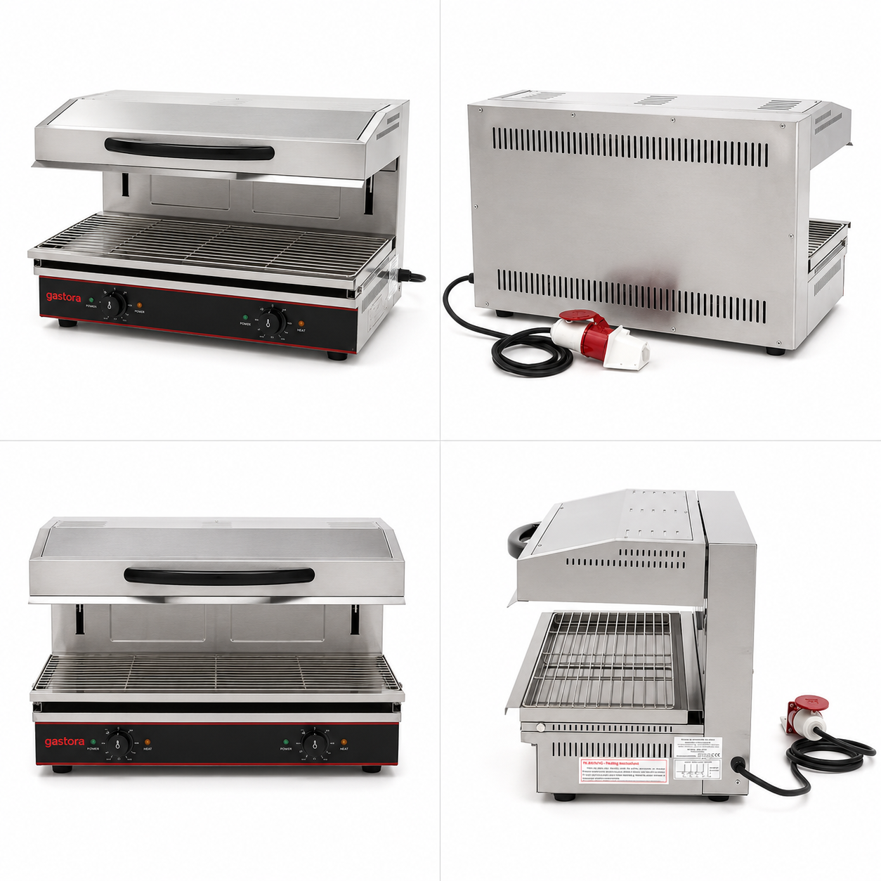 Salamandre grill professionnelle 5600W avec élévateur – Image 3