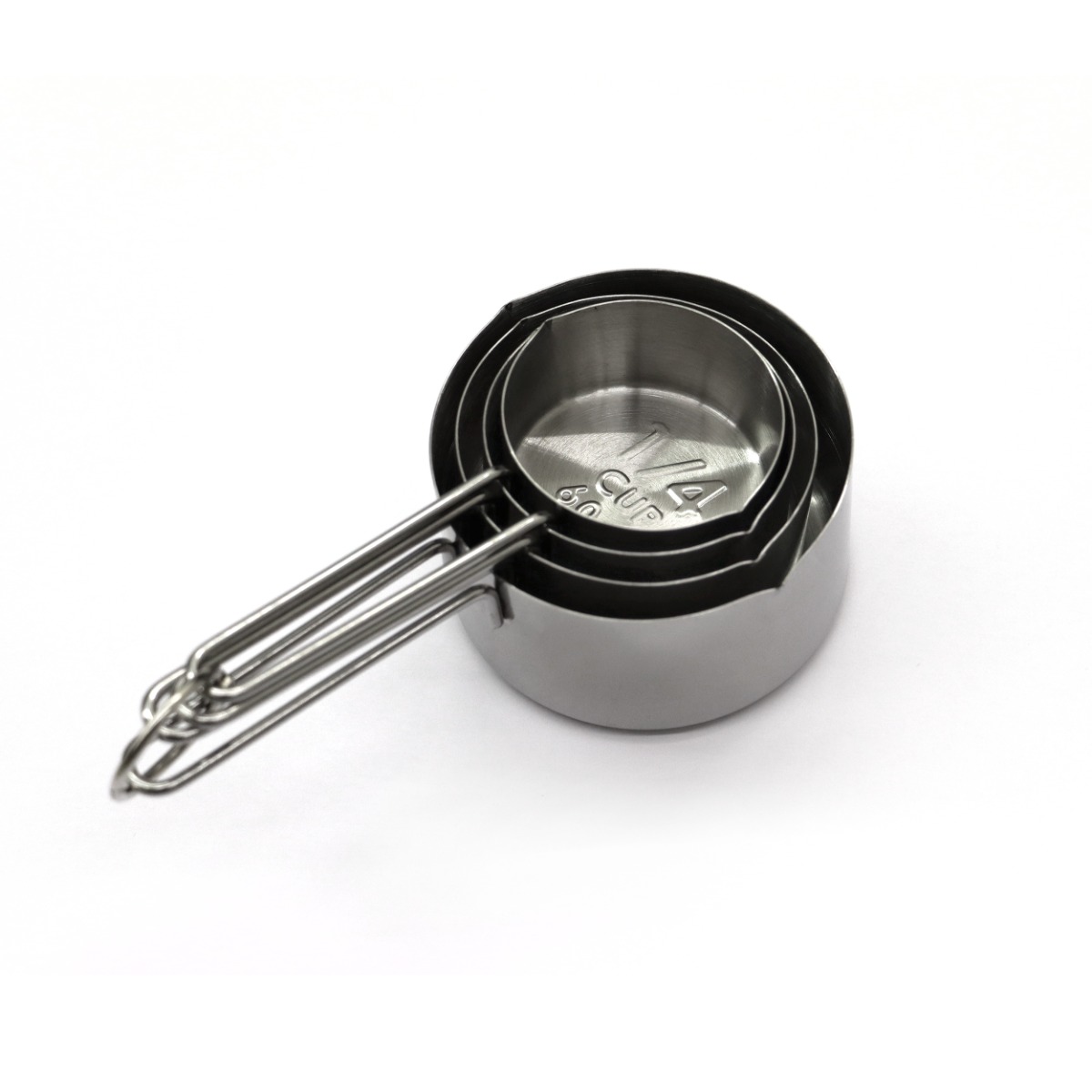 Set de tasses à mesurer - incl 60, 80, 125 et 250 ml