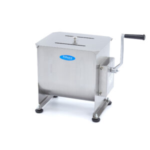 Mélangeur á viande - 20 L - 16 kg viande - axle unique - manuel