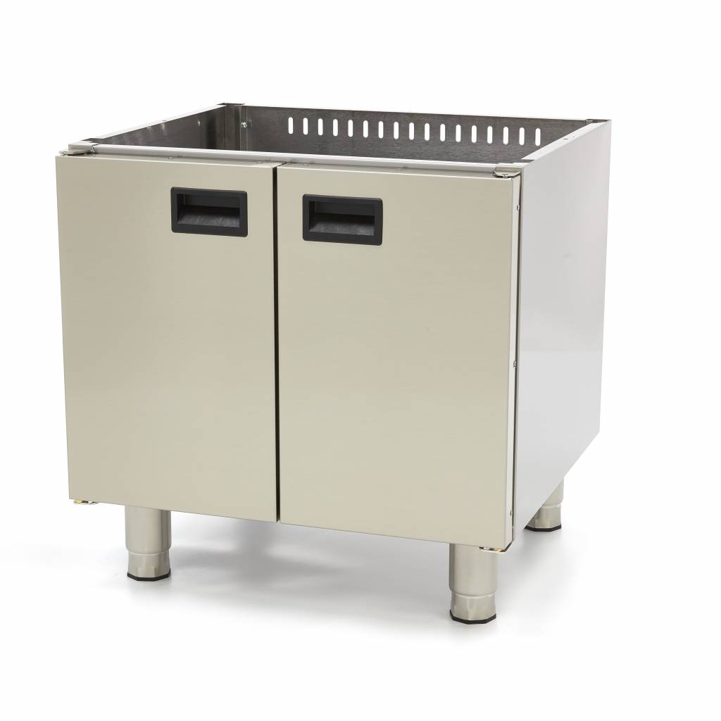 Stand de qualité commerciale - unité double - profondeur 60 cm - 2 portes