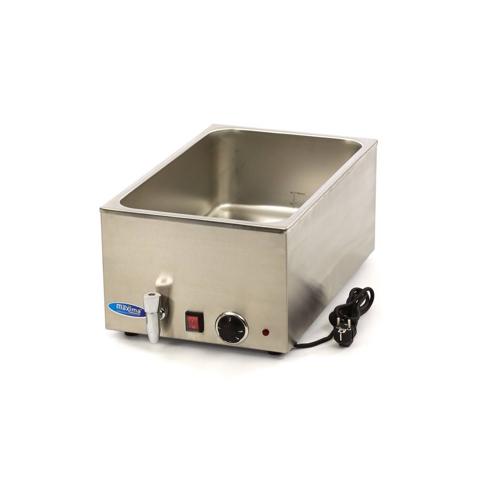 Bain Marie - avec robinet - excl. 1/1 GN set - électrique