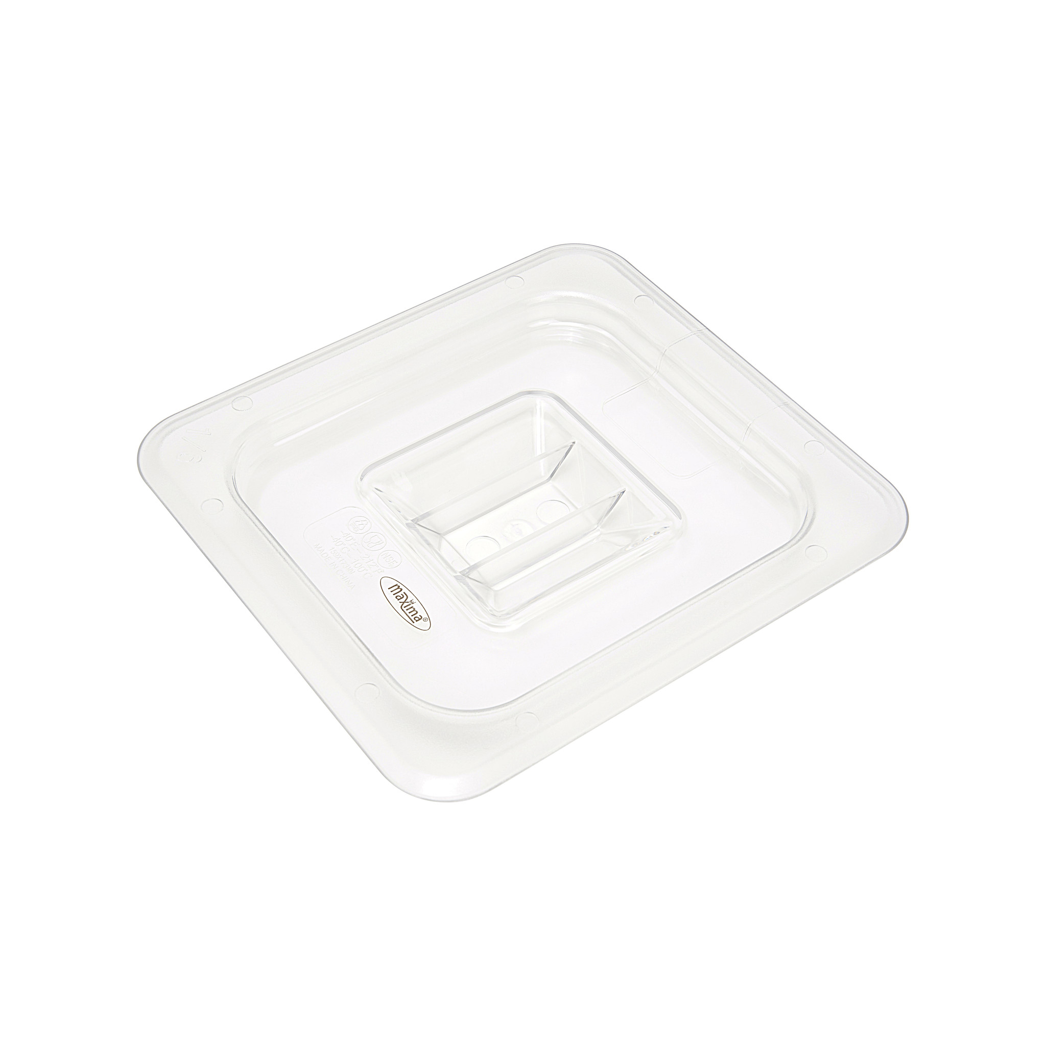 Couvercle gastronorm - 1/6 GN - polycarbonate