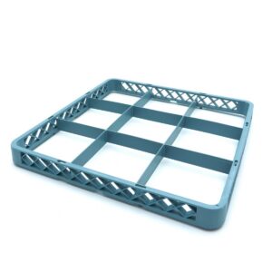 Lave-vaisselle extension pour panier pour verres - 50 x 50 cm - 9 compartiments