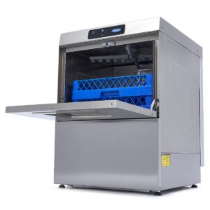 Lave-vaisselle sous plan - 50 x 50 cm - avec pompe de rinçage - affichage numérique - 400V