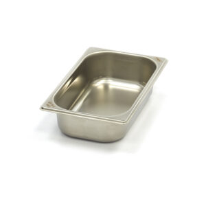 Récipient gastronorm - 1/4 GN - profondeur 6,5 cm - arec inoxydable