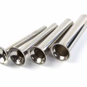 Poussoir à saucisse - Tubes de remplissage en acier inoxydable - 4 pcs
