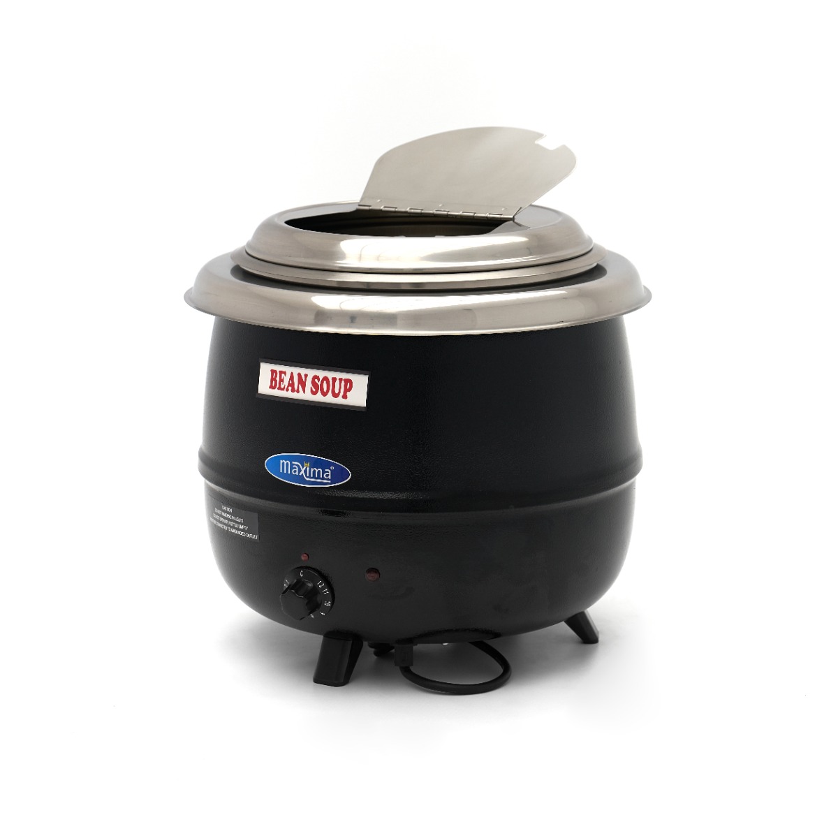 Marmite à soupe – 13 L – Pot intérieur amovible – avec couvercle intégré et encoche pour louche