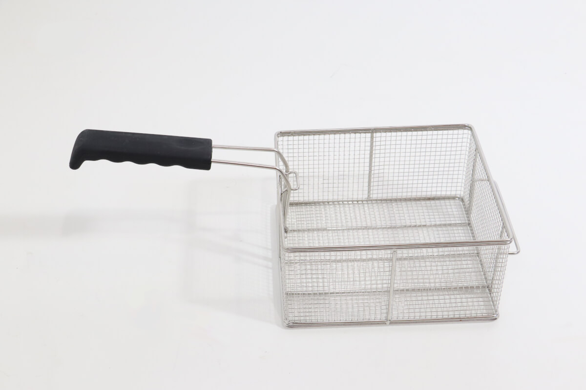 Friteuse - 16 L - 1 panier - avec robinet de vidange et support - 230V