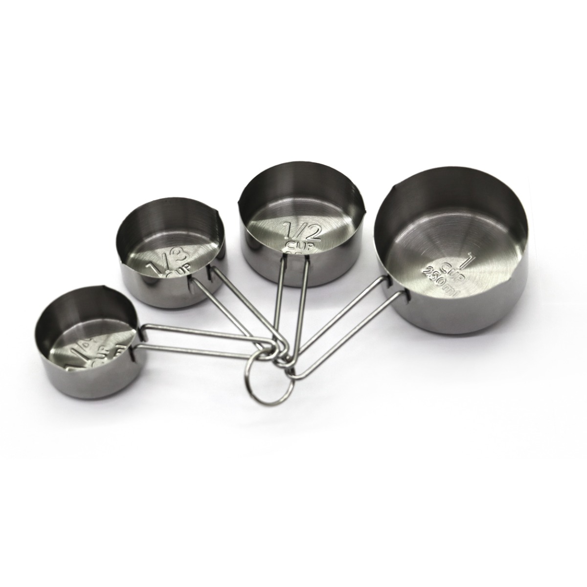 Set de tasses à mesurer - incl 60, 80, 125 et 250 ml