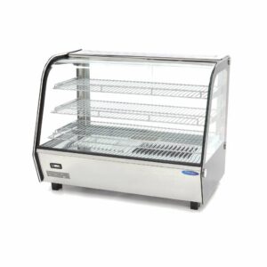 Vitrine chaude - 160 L - 85,6 cm - 3 étagères