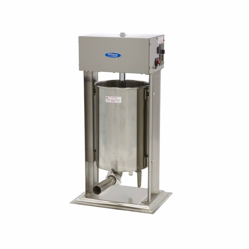 Poussoir à saucisses - 20 L - automatique - verticale - incl 4 tubes de remplissage