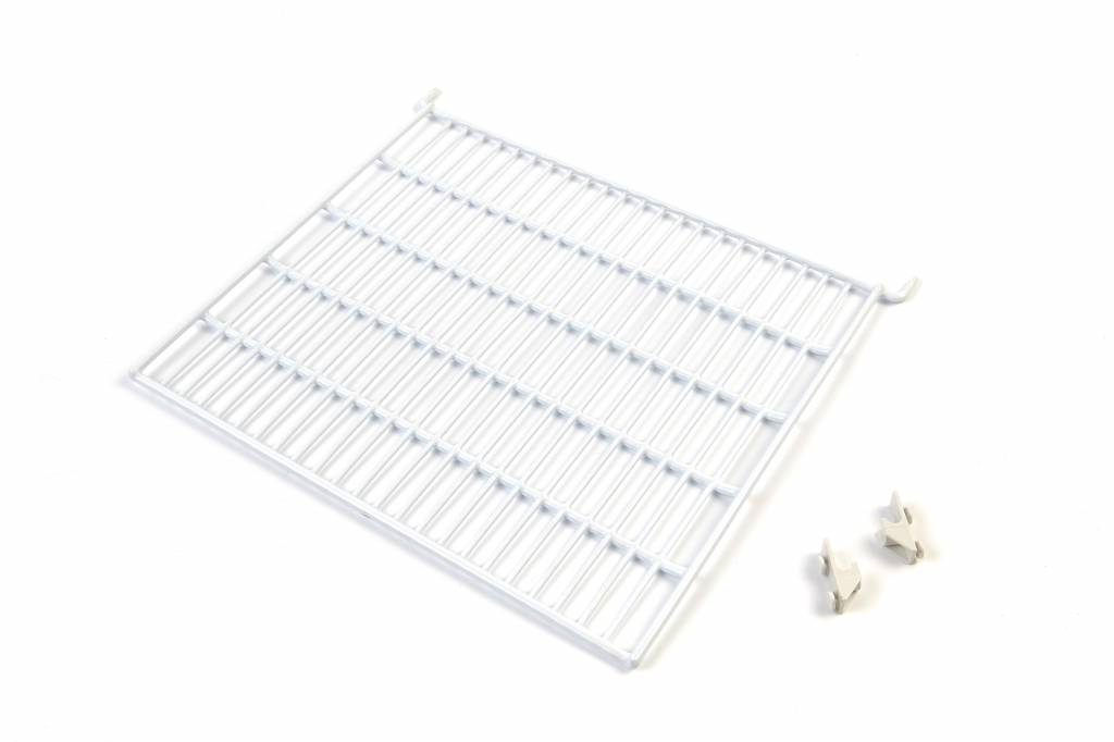 Shelf Showcase Incl. 2 Clips White for Refigurated Display Case 235L