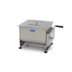 Mélangeur á viande - 30 L - 25 kg viande - axle double - manuel