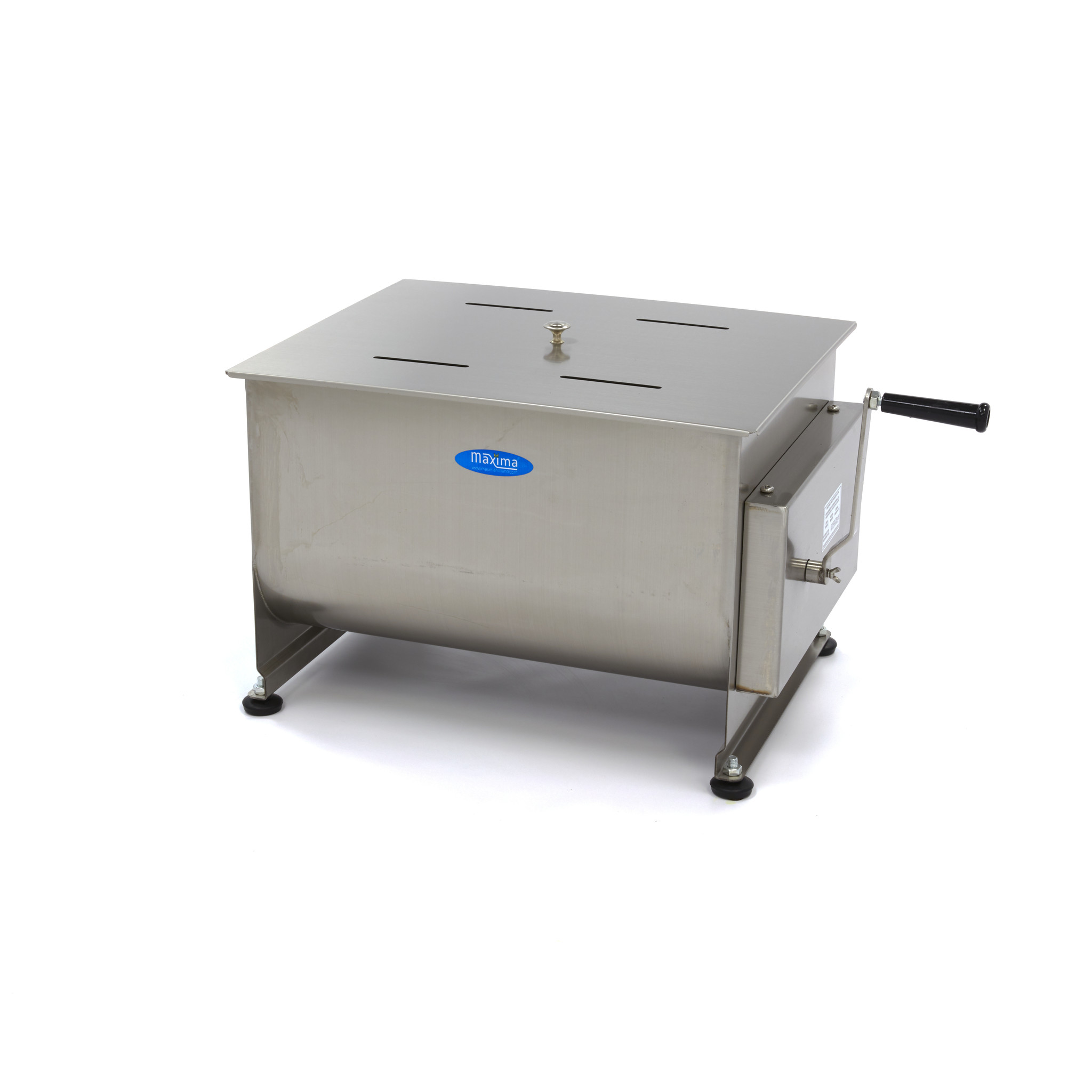 Mélangeur à viande - 50 L - 43 kg viande - axle double - manuel
