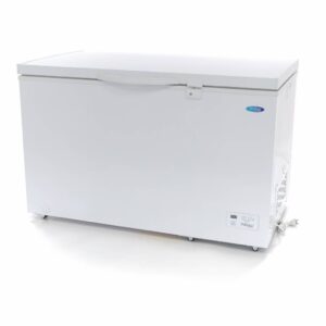 Congélateur coffre - 345 L - sur roulettes - incl panier suspendu