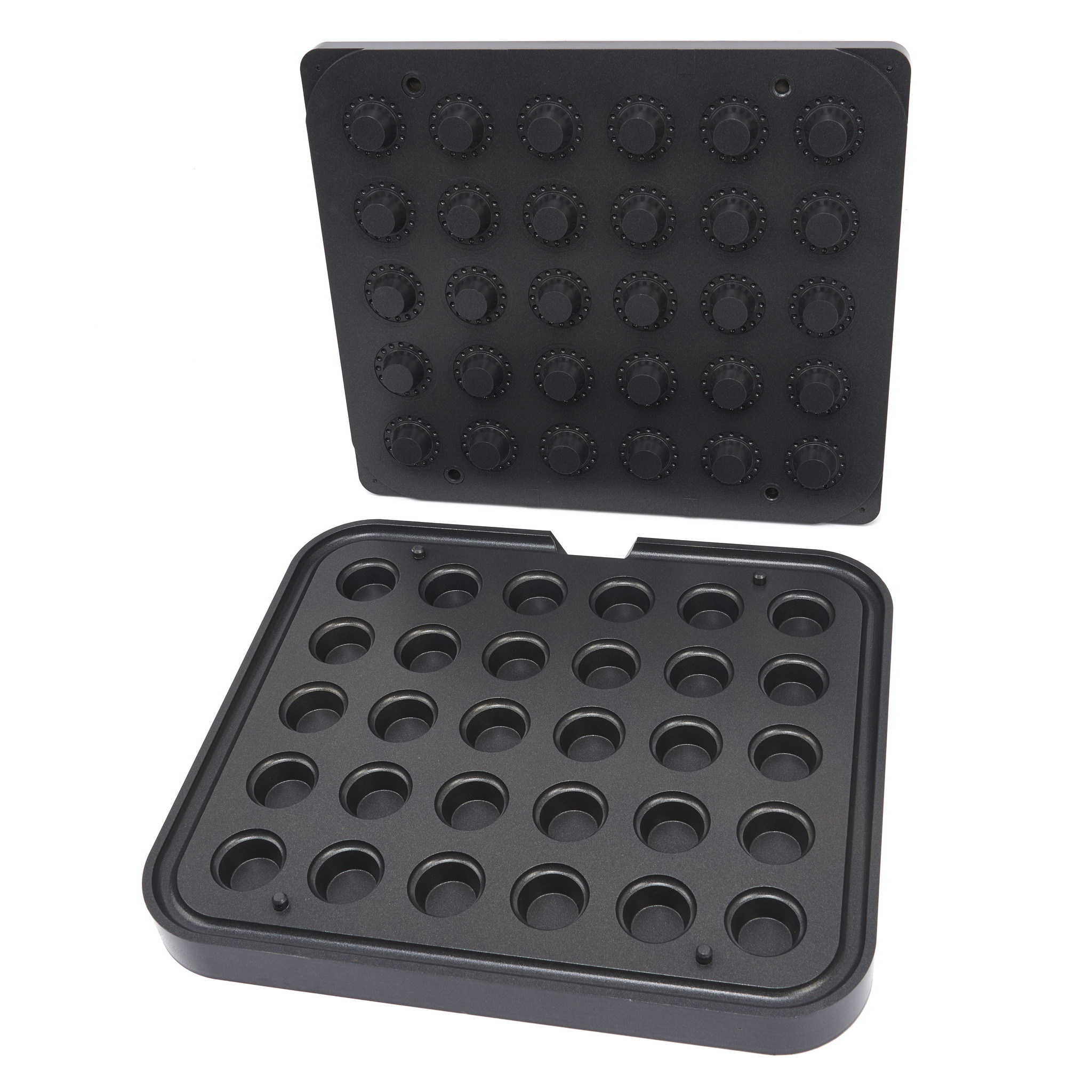 Moule à Tartelette - Rond - 47/29 mm - 30 pièces