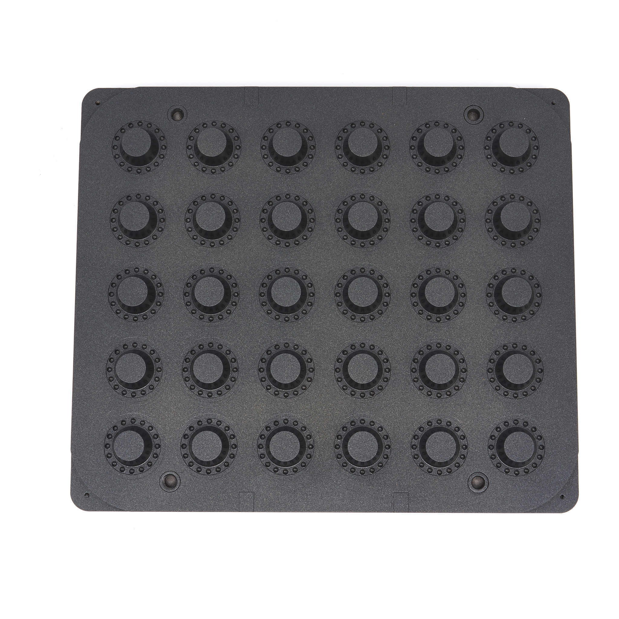 Moule à Tartelette - Rond - 47/29 mm - 30 pièces