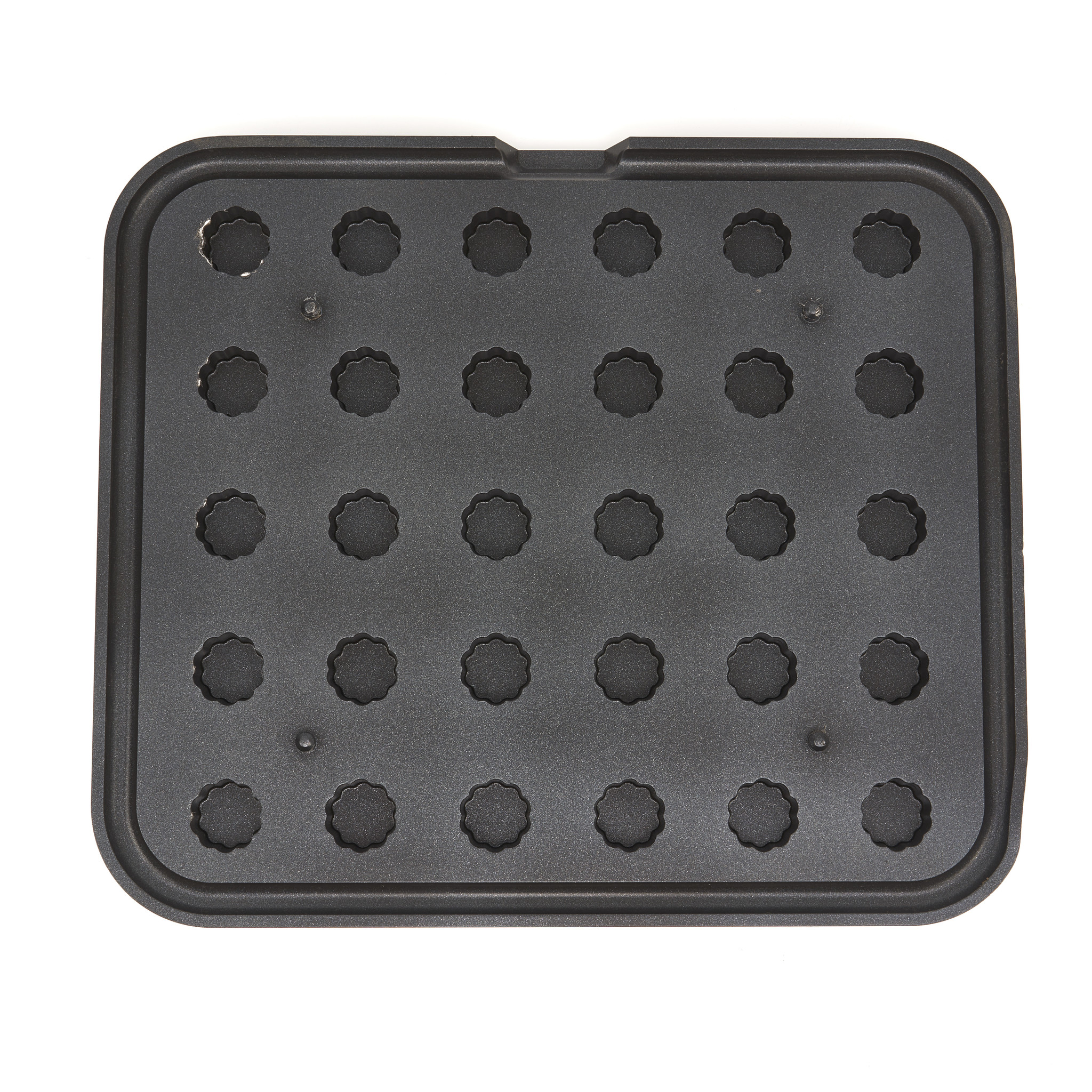 Moule à Tartelette - Ondulé - 30/27 mm - 30 pieces