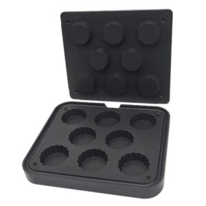 Moule à Tartelette - Ondulé - 84/71 mm - 8 pieces