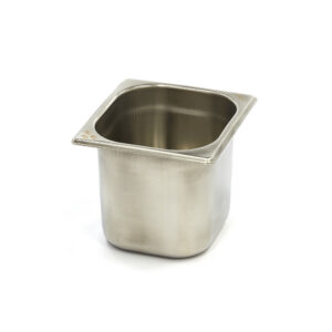 Récipient gastronorm - 1/6 GN - profondeur 15 cm - acier inoxydable